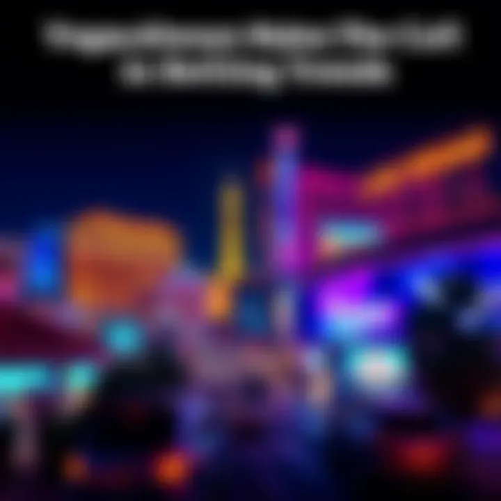 Las Vegas Skyline at Night Vibrant Las Vegas skyline with neon lights reflecting the excitement of betting trends in 2026.