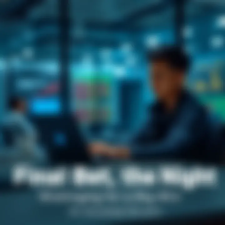 Person making a last bet A person sitting at a desk, focused on placing a final bet before bedtime, with a laptop open and a hopeful expression