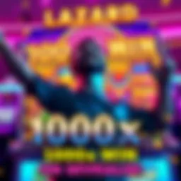 Lazard celebrating a huge win on the Sweet Bonanza slot game with joyful expressions and slot machine graphics in the background.