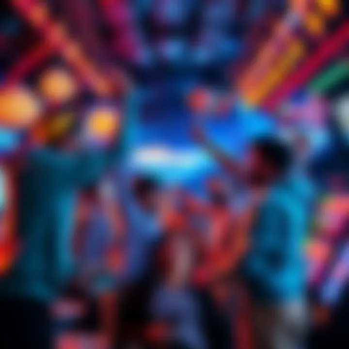 Participants celebrating victory in a Le Fisherman game after spending $50