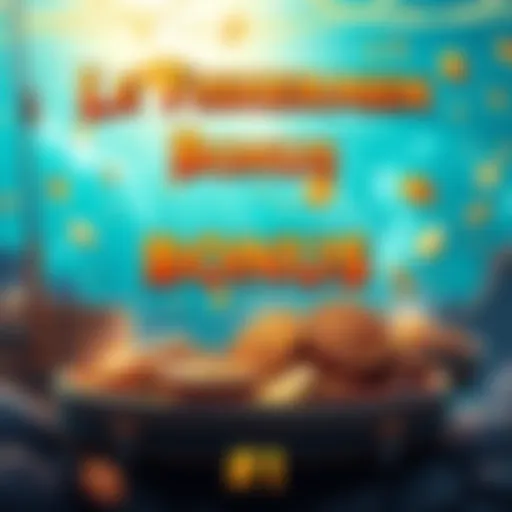 A graphic showing the bonus mechanics of Le Fishermen, with coins, fishing rods, and a vibrant aquatic background.