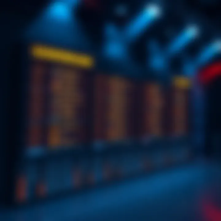 A graphic showing a leaderboard display with names and scores, highlighting cash prizes for top positions.