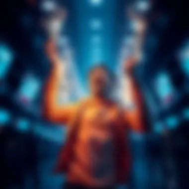 Limbo Strategy Visual A person successfully executing the Limbo Strat, showing excitement and focus while transitioning from 9k to 110k in a dynamic setting.