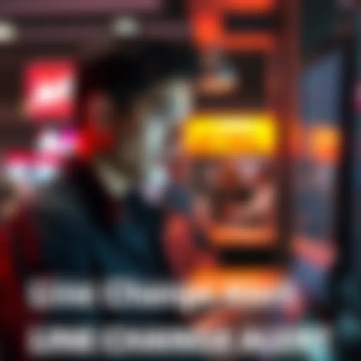 A person checking line changes on a digital screen while tailing selections, looking focused and attentive.