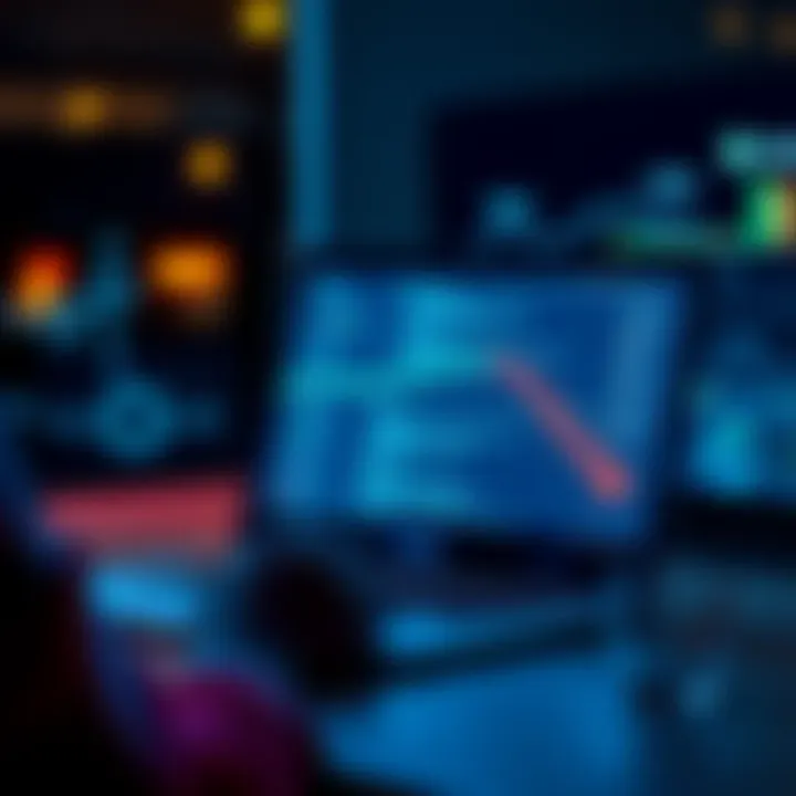 A person using a laptop to share links on a website, showcasing effective posting techniques to enhance online visibility.