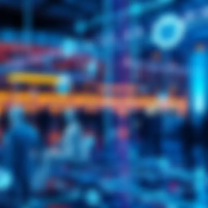 Linkbot Connecting People A visual representation of Linkbot enhancing digital connections, showing people interacting online and accessing information easily.