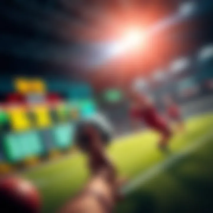 Live Arbitrage Betting Action Exciting live arbitrage betting opportunities with sports betting graphics and betting odds displayed