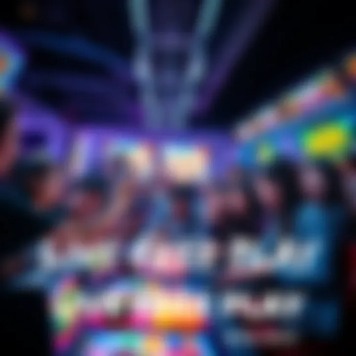 A group of people playing games together, celebrating with prizes and enjoying a fun atmosphere.
