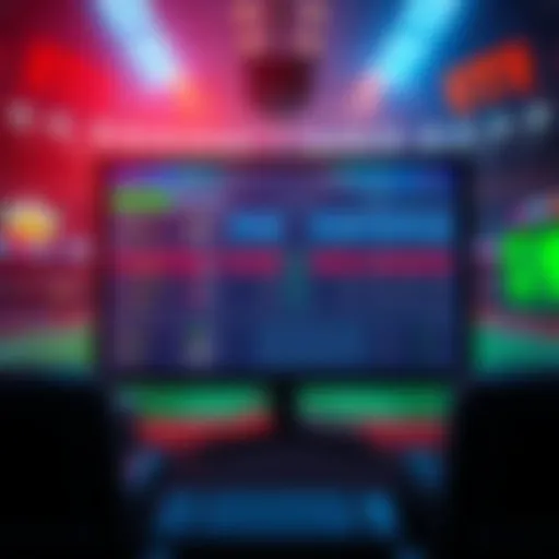 A screenshot of a sports betting tool displaying live scores and match statuses on a desktop and mobile interface.