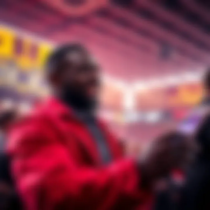 A sports bettor excitedly places a live bet on Charles Johnson with odds displayed at +700.