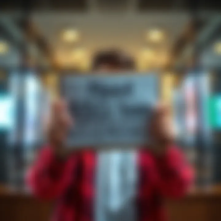A person holding a sign that says 'Need $50 loan, will pay back $60 by Monday'.