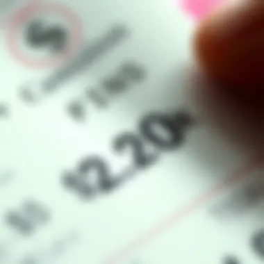 A close-up of a lottery ticket showing a large prize amount crossed out and replaced with a smaller amount, highlighting the misprint confusion.