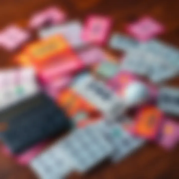 Colorful lottery tickets scattered on a wooden table, highlighting the chance aspect of gaming. A calculator sits nearby, symbolizing the math involved in understanding odds.