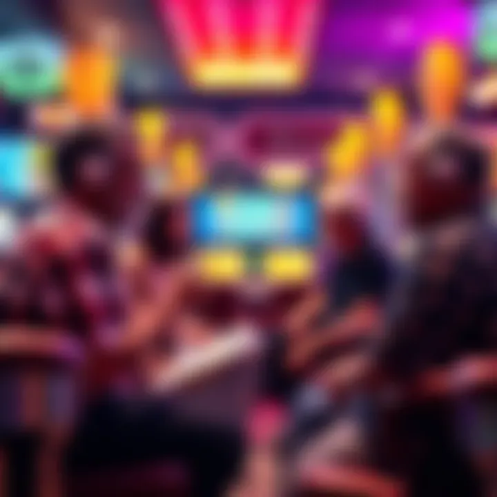 Louisiana residents discussing their favorite online slot sites for safe gambling