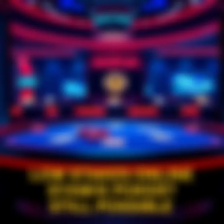 A virtual online poker table showing chips and cards, representing low stakes poker gameplay