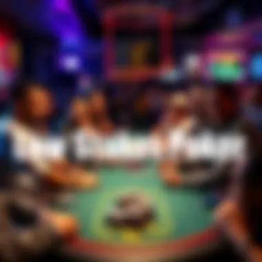 A group of YouTubers sitting at a poker table, discussing strategies and sharing tips for low stakes poker with an enthusiastic audience.