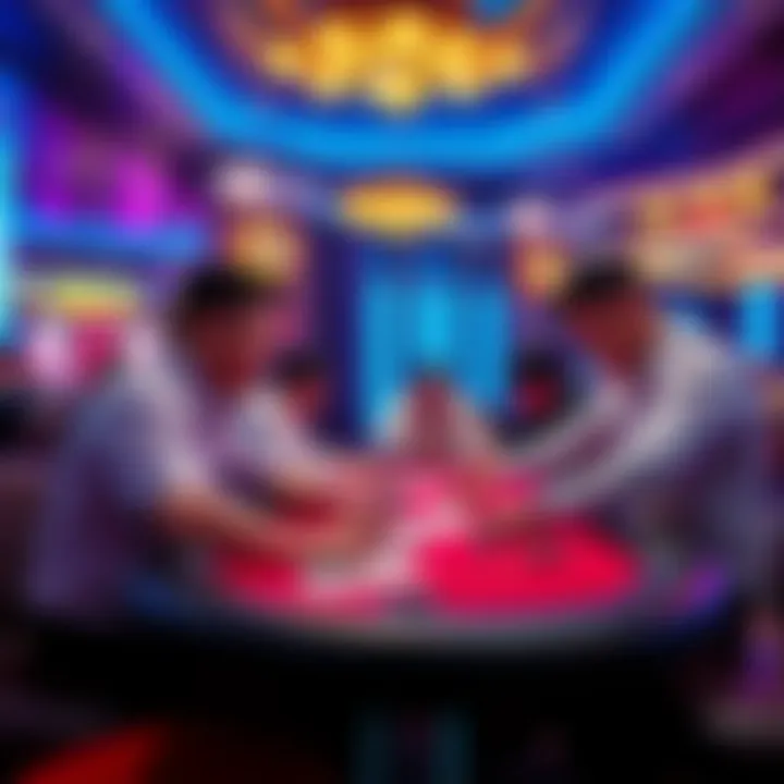 Players competing in a poker game in a Macau casino after Wynn's closure in 2026
