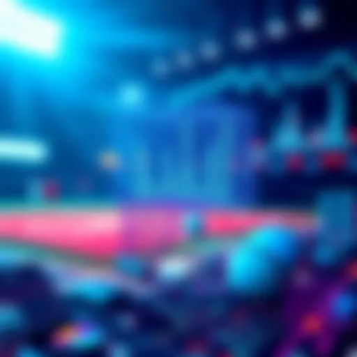 A digital representation of baseball analytics with charts and graphs related to MLB plays