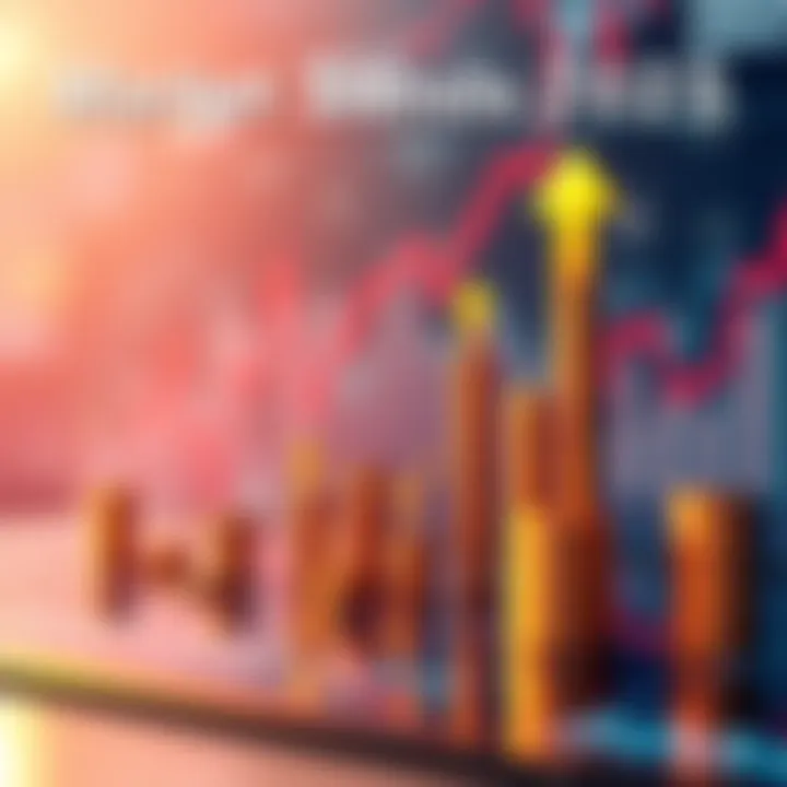 Market Trends 2025 A graphic showing rising financial charts and investment symbols, representing growth opportunities in 2025