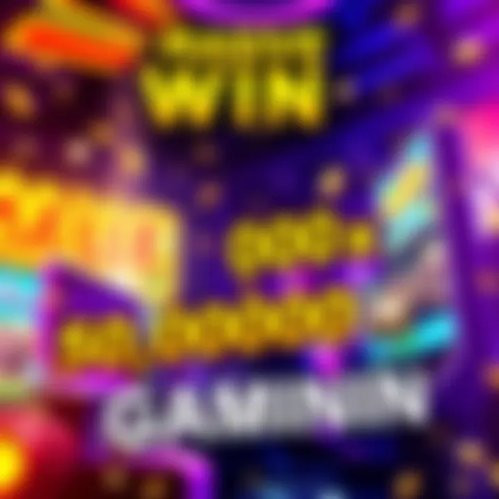 A graphic showing a gaming scene with excitement, highlighting a 50,000x win in bright colors and bold text.