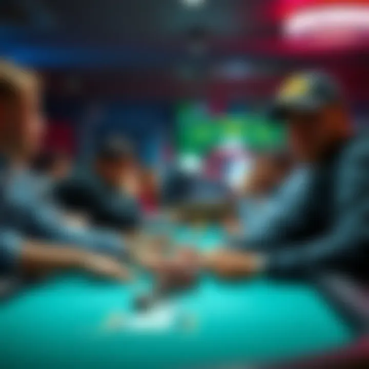 Players showing frustration over high rake fees at a Miami poker room