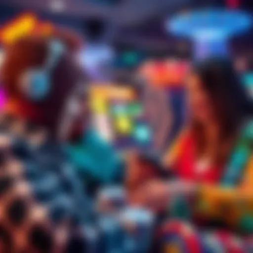 Players in Michigan enjoying their favorite casino apps and slot games on mobile devices