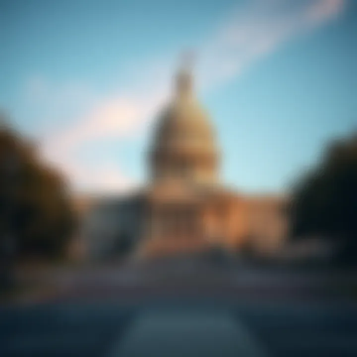 Exterior view of the Minnesota Capitol Building with a clear sky, symbolizing state discussions on asset sales.