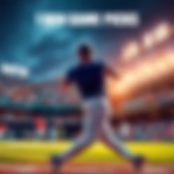 MLB Home Run Picks A baseball player swinging a bat during a game, with a stadium crowd in the background