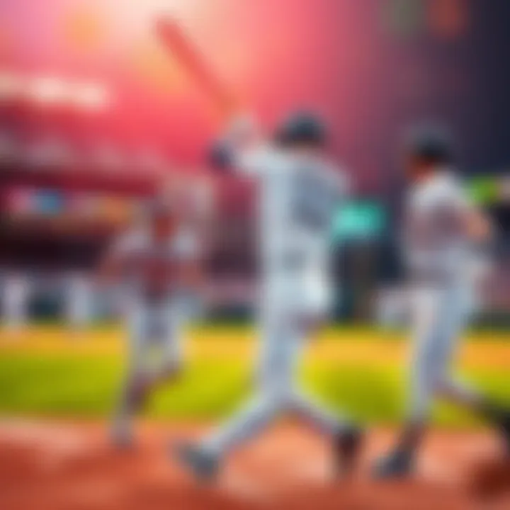 MLB Home Run Picks Baseball players celebrating after hitting home runs during a game