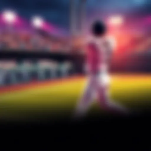 A baseball player swinging a bat at a pitch during a game, with fans cheering in the background.