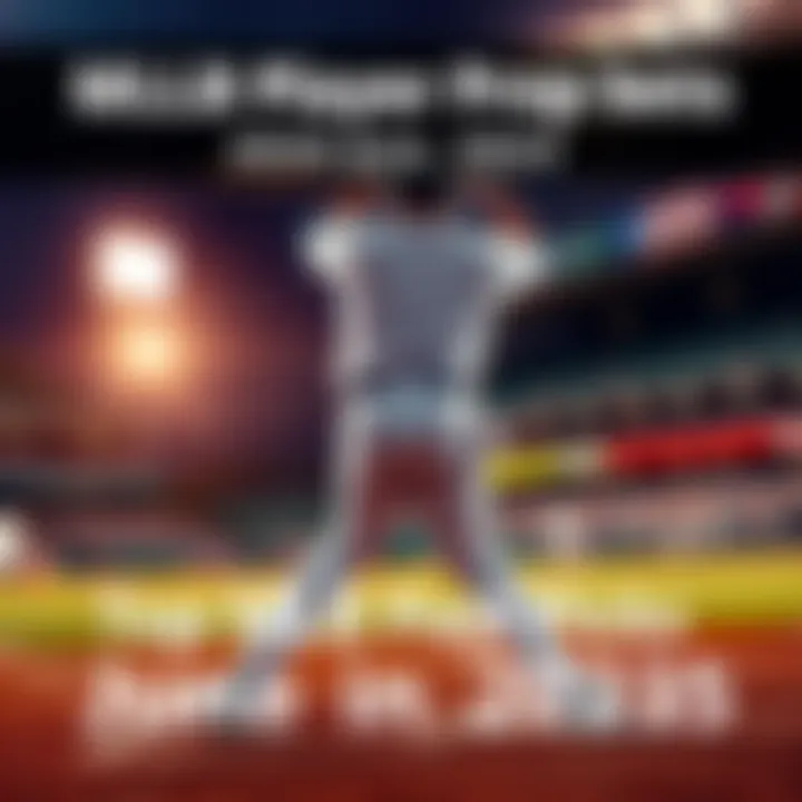 A baseball player in action, hitting a home run with stadium lights in the background.