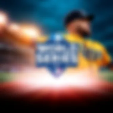 MLB World Series Game 3 Prop Bets Graphic featuring MLB logos and top player prop bets for Game 3 between the Brewers and Rays