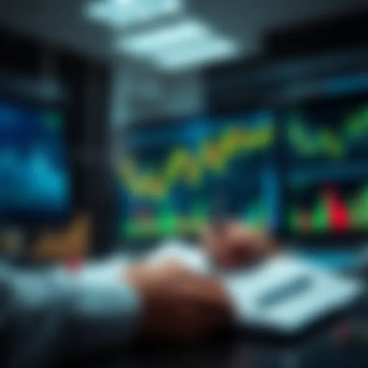 Money-making tips for success A person reviewing financial charts and graphs while taking notes, showcasing strategies for investment success.