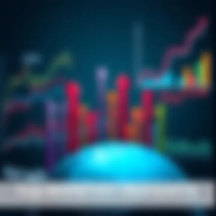 Monthly Trends Report Cover A graphic showing various upward arrows representing trends with a globe and charts in the background