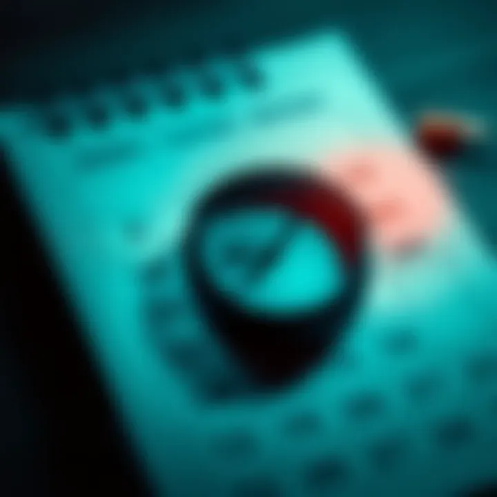 A calendar page with marked dates and a clock showing time, symbolizing upcoming updates.