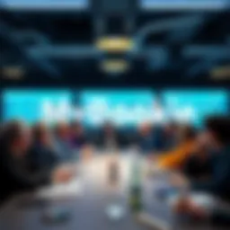 Group of people discussing MyBookie reviews and payout experiences at a table