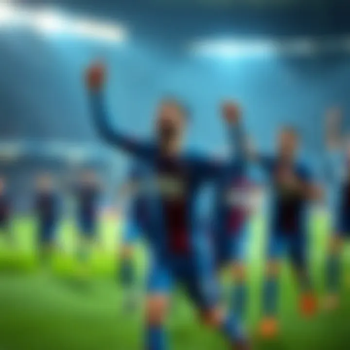 Napoli players celebrating their recent win, bringing joy to bettors after Bilbao's unexpected loss.