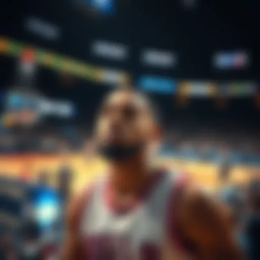 NBA player Cade looking disappointed on the court after scoring no points during an elimination game, reflecting concerns about player performance and integrity.