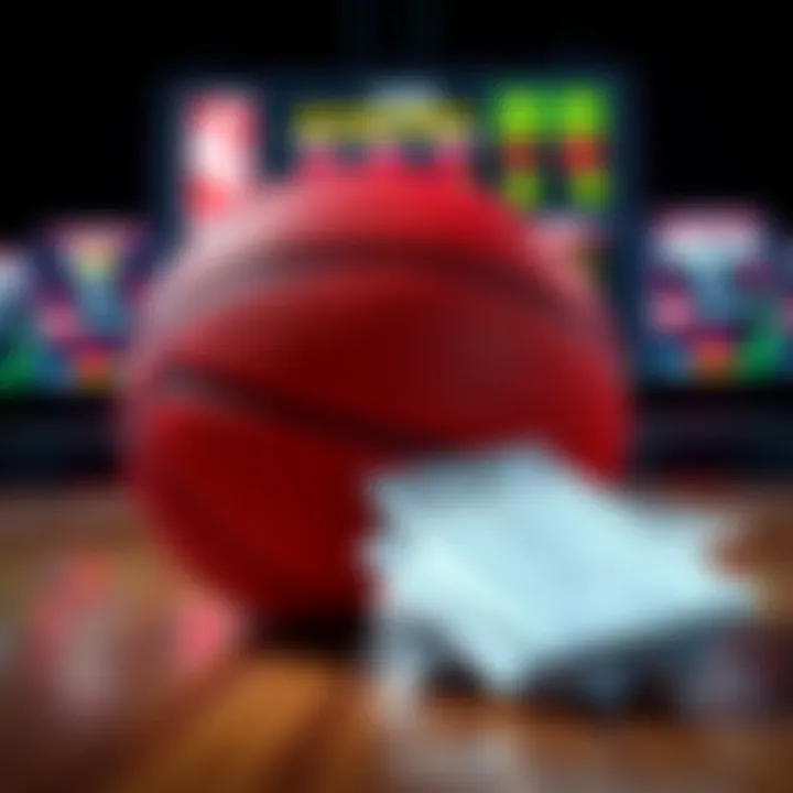 NBA Betting Picks A basketball with betting slips and a scoreboard in the background, highlighting March 14, 2026, NBA games.