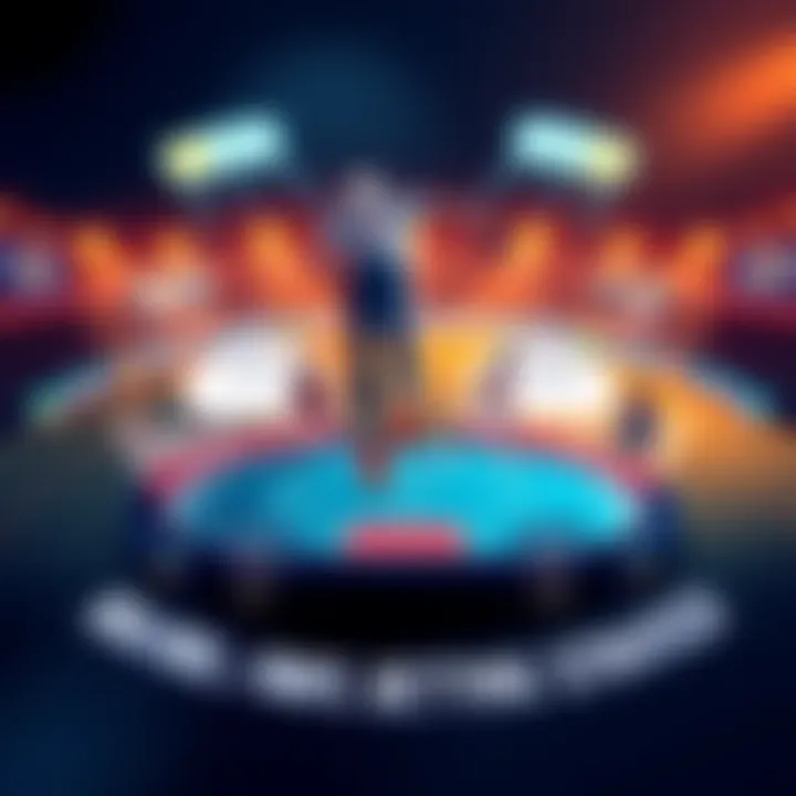 NBA/NFL Round Robin Betting Strategy Illustration showing various basketball and football matchups with betting odds displayed, highlighting the Round Robin betting approach