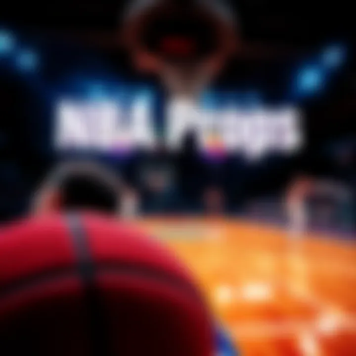 Basketball graphics showcasing top NBA prop bets and predictions for May 8, 2026