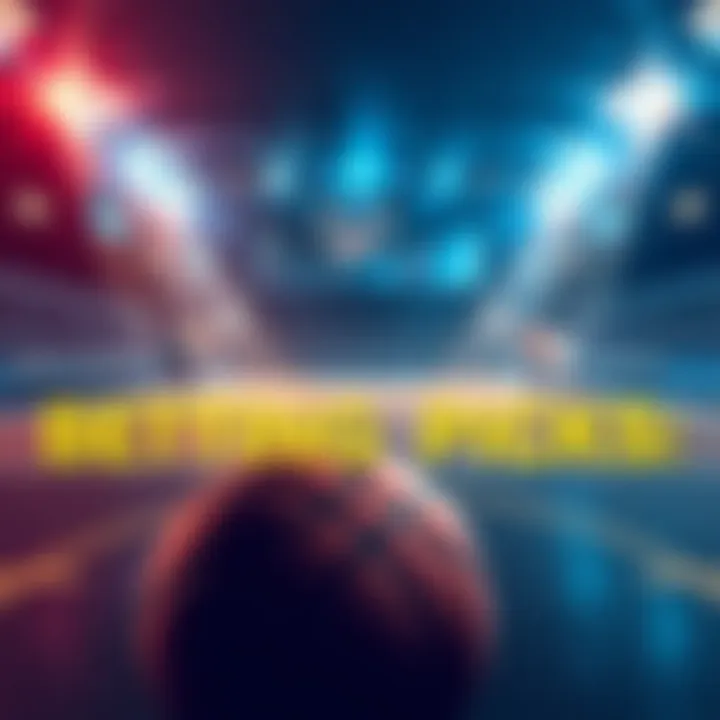 Illustration of basketball betting odds with team matchups for April 4, 2026