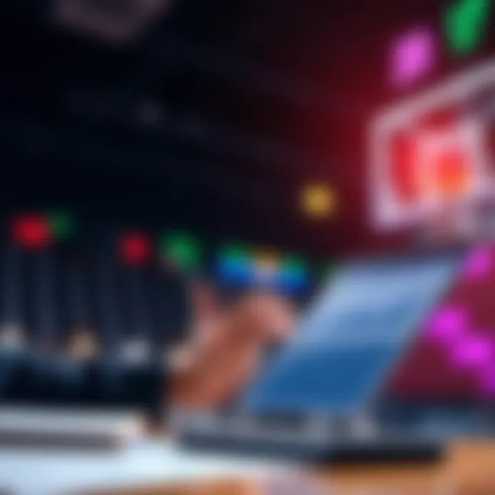 A person analyzing basketball statistics and odds for betting on college basketball games