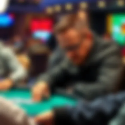 Daniel Negreanu makes a strategic play during the final table of the Omaha Hi-Lo Championship, focusing intently on his cards and opponents.