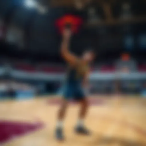 Nembhard and Sengun preparing for a basketball game, showing determination and focus