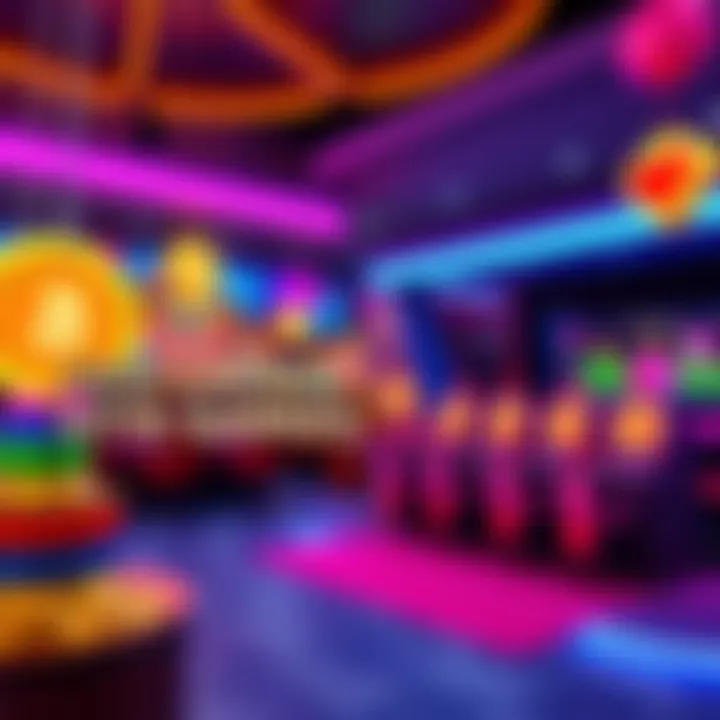 A modern casino front end showcasing Plinko, Mines, and Crash games, featuring sleek design and vibrant colors.