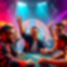 Announcement of a new gaming series at CoinPoker with players showing excitement