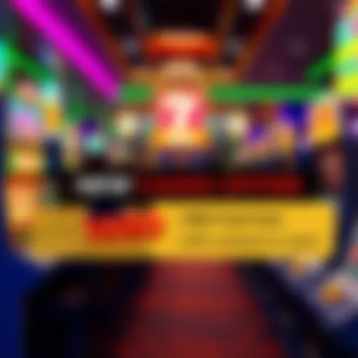A vibrant casino scene showing colorful slot machines and players enjoying the excitement of winning, with a banner that highlights a 10SC free bonus and 50% cashback on spins.