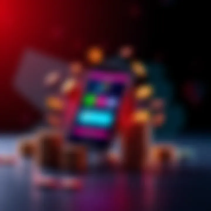 New Casino and Sportsbook Testing Program A graphic showing a smartphone with a casino and sportsbook app interface, surrounded by cash and bonus symbols. The background features the state outlines of New Jersey, Pennsylvania, and Michigan.