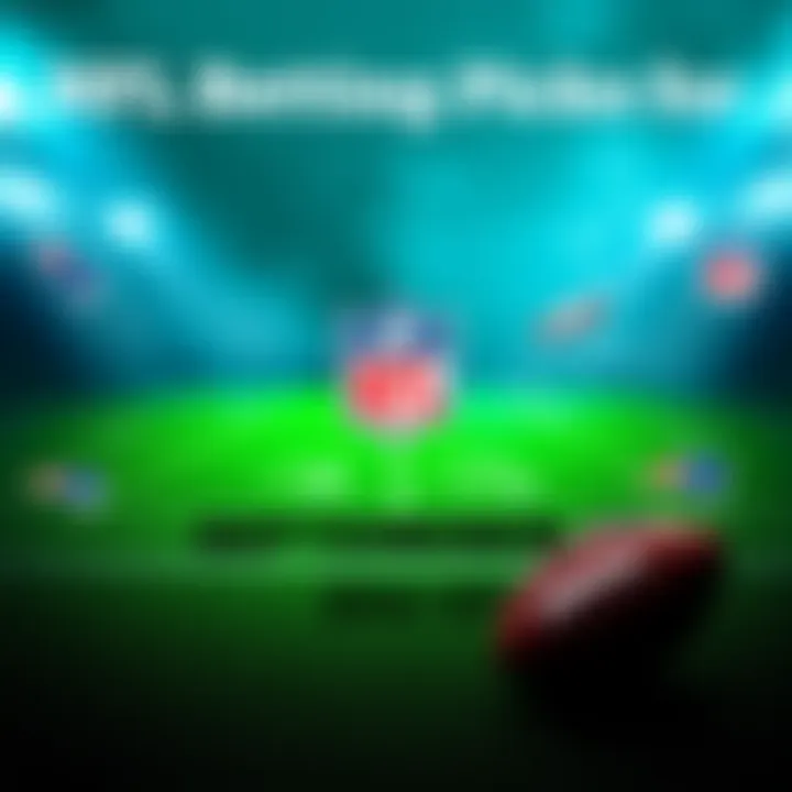 Graphic showcasing NFL betting odds and picks for games on September 27, 2026, with team logos and betting lines.